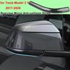 For Tesla Model Y Juniper 2026 Accessories Rearview Mirror Anti-collision Strips Trim M3H 2025 Anti-scratch Protection Sticker