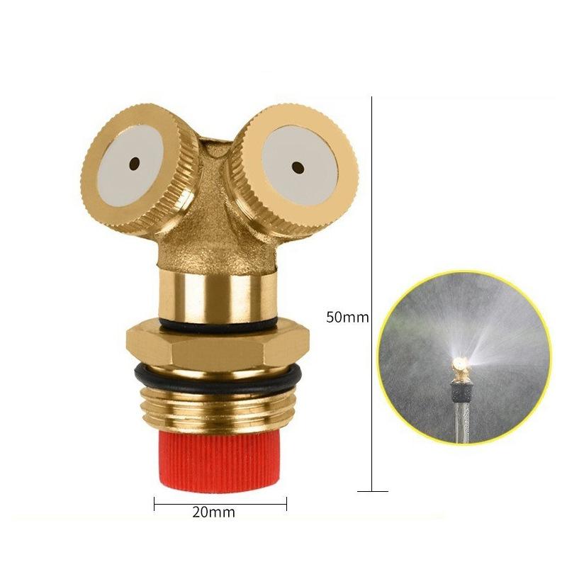 Agricultural Thickened Atomizing Nozzle, Multi Head External Thread Nozzle, Agricultural Irrigation Worker'S Dedusting And Cooling Spray Accessories
