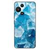 Per Custodia TCL 60 SE NXTpaper 5G T521K Marmo Morbido Opaco Cover Posteriore in Silicone Per TCL 60SE NXTpaper 5G Guscio Telefono Copertura Completa