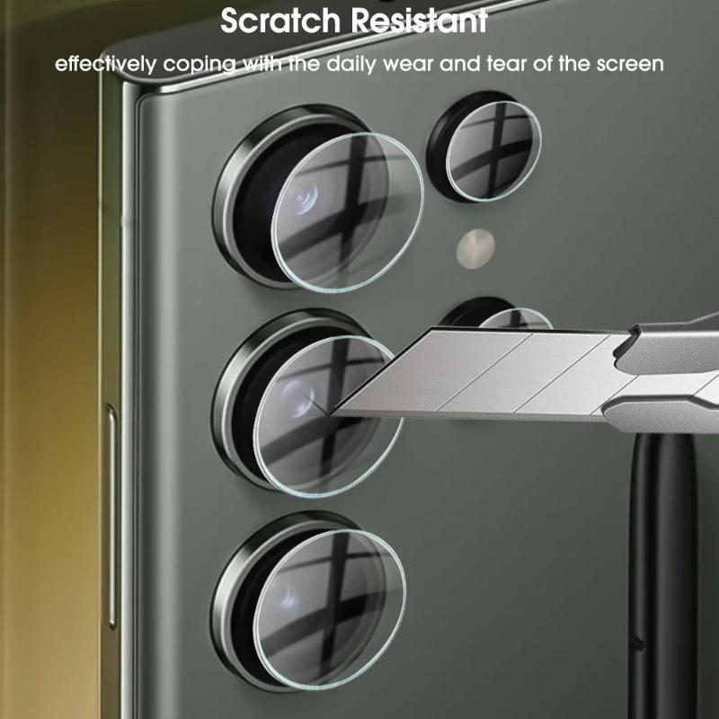 5-1Pcs Camera Lens Glass For Samsung Galaxy S25 Plus Ultra S25Ultra HD Clear Camera Protector Film Rear Lens Tempered Glass Film