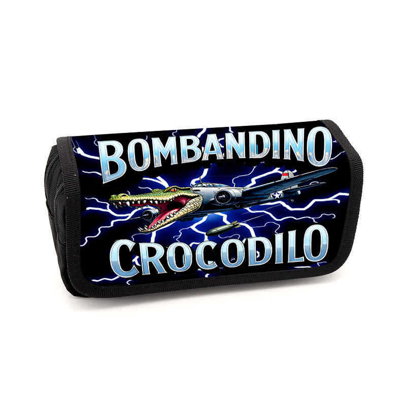 Brain Rot Pencil Case Animation Peripheral Storage Bag Stationery Pencil Case