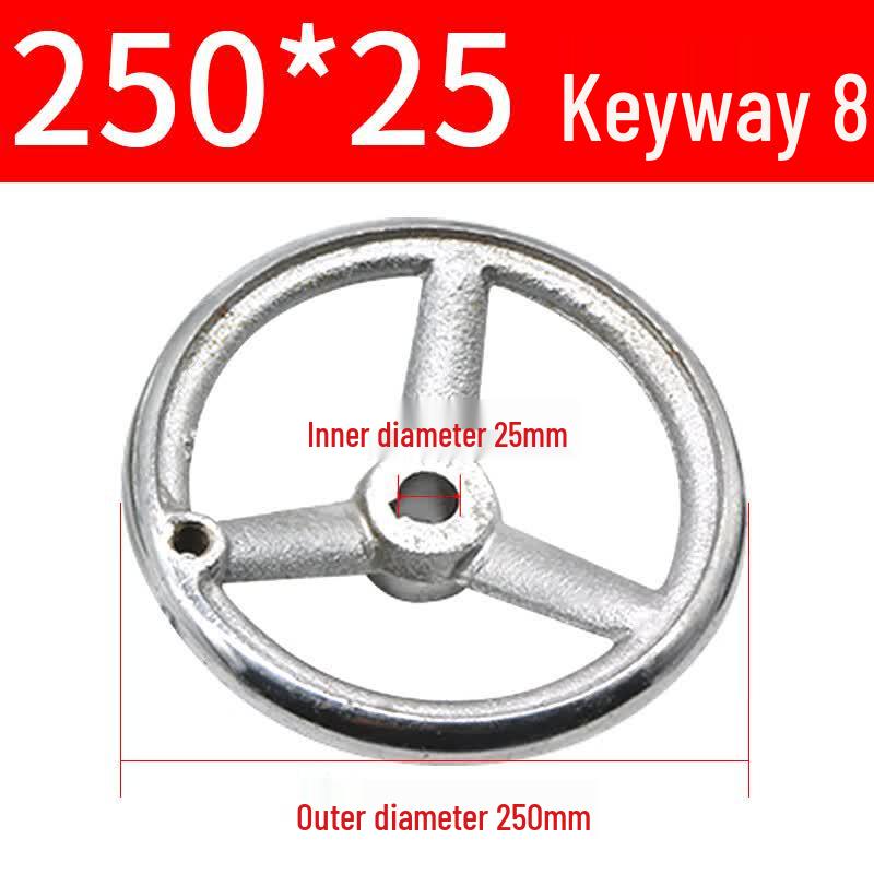 Chrome Plated Cast Iron Handwheel