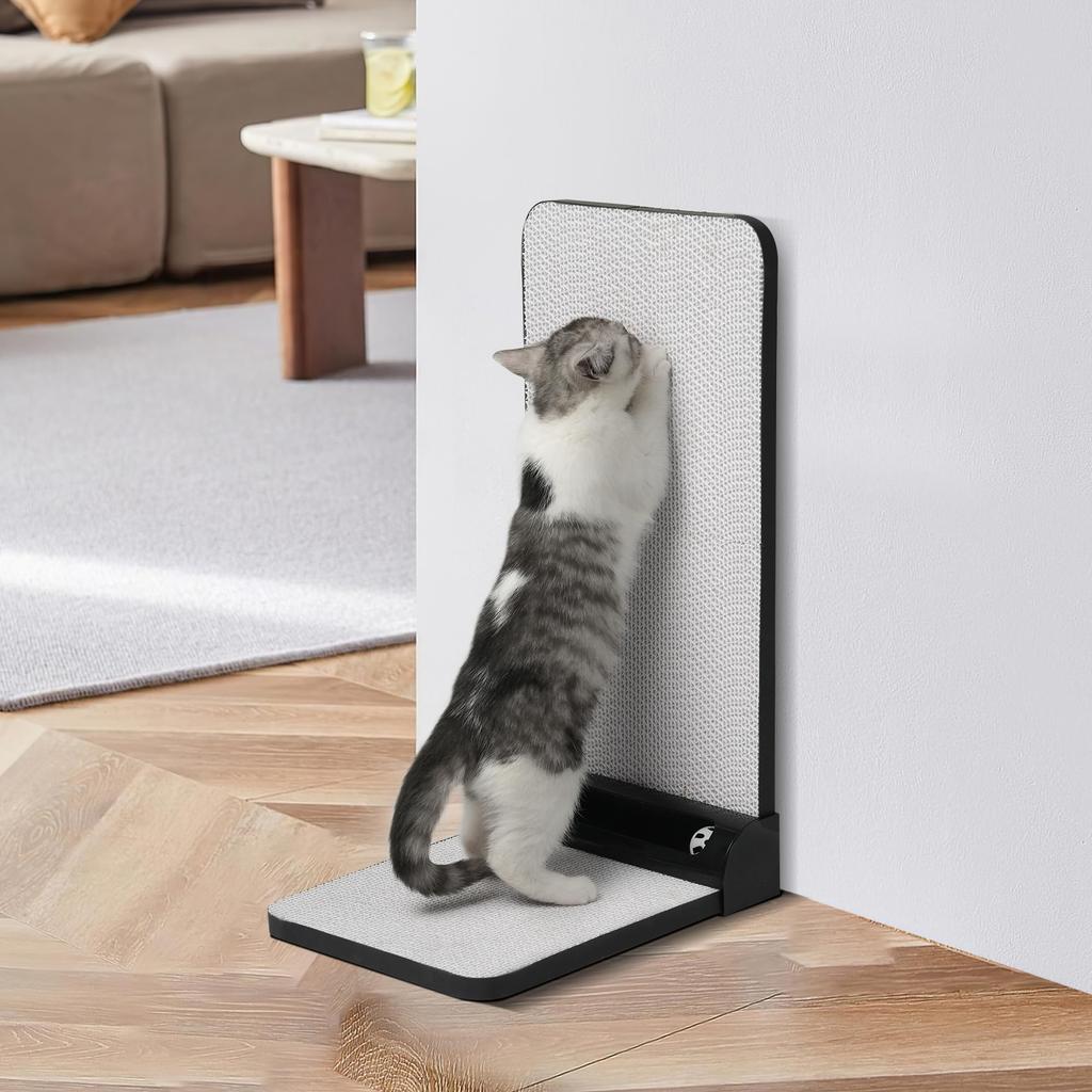 Meecal Ořezávátko na kočičí drápky Vertikální škrabadlo pro kočky Ořezávátko na kočičí drápky Kartonové ořezávátko na kočičí drápky Nástěnná hračka s trackballem v ceně Ořezávátko na kočičí drápky V56cm