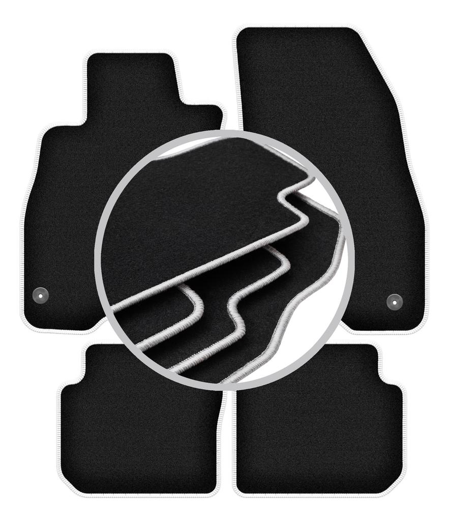Dywaniki samochodowe CARLUX-SILVER dla: Fiat Punto 12' hatchback (2012-2018)