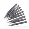 1.5mm Stainless Steel Precision Tweezers for Electronics, Eyelash, and Nail Art