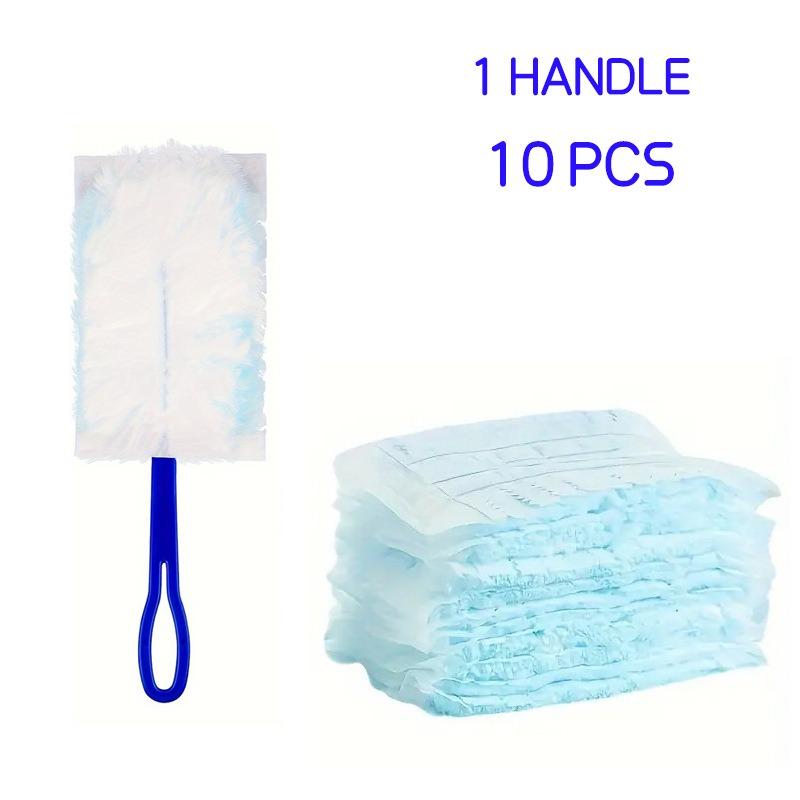 Extended Pole Dust Collector Disposable Fiber Cloth Electrostatic Precipitator Household Office Magic Duster CCD003