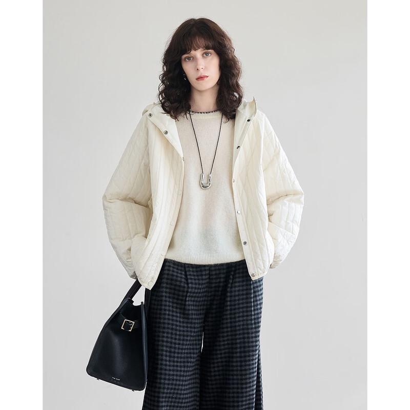 Demana Winter Wool Mohair Blend Patchwork Round Neck Knit Sweater