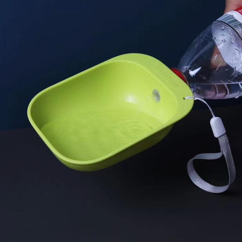 Dog Water Bottle Accessories Dog Travel Water Bottle with Dispenser Drinking Bowl for Outdoor Walking Travelling