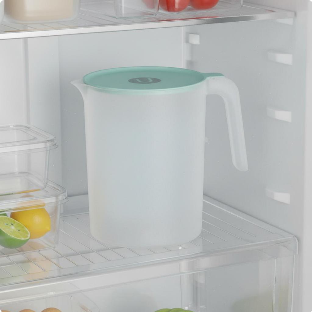 Plastic Water Pitcher Safe Plastic-Safe Large Capacity Beverage Jug Beverage Jug Easy To Clean Iced Tea Pitcher Wide Mouth