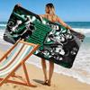 MHIH Print Beach Towel, Large Soft Quick Dry Towel for Beach Camping Swimming