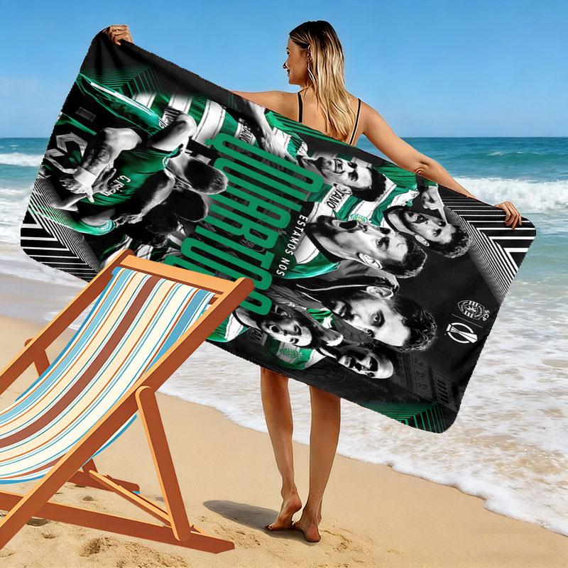 MHIH Print Beach Towel, Large Soft Quick Dry Towel for Beach Camping Swimming