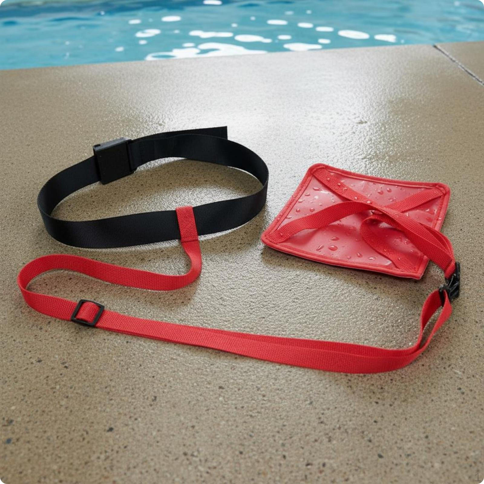 Swim Resistance Parachute Adjustable Workout Swimming Water Drag Canopy Kids Kids