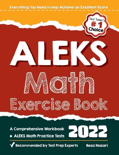 Libro ALEKS Math Exercise Book : A Comprehensive Workbook + ALEKS Math Practice Tests