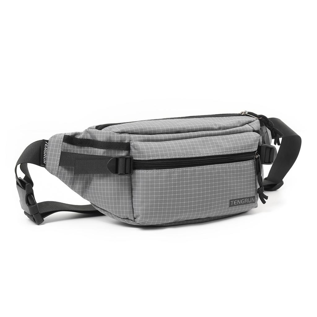Breast Bag Men'S Trendy Brand Shoulder Messenger Bag Couple Student Casual Satchel Sports Cycling Fanny Pack Mobile Phone Bag Women
