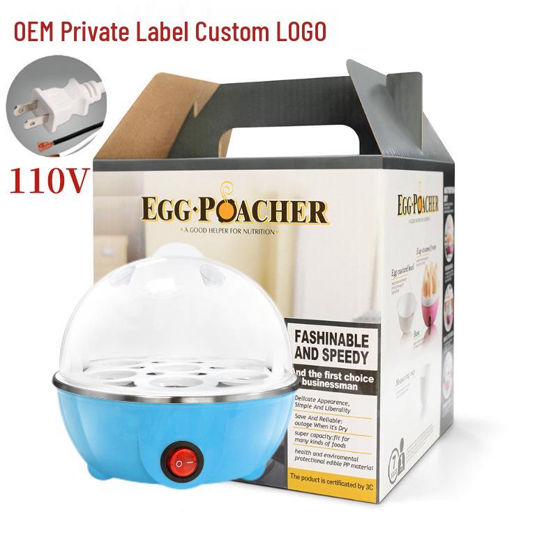 Mini Multi-Functional Egg Steamer with Automatic Power-Off for Household Use