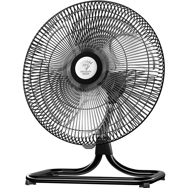 Diamond Industrial Low-Profile Floor Fan CN plug (adapter included)