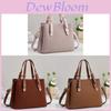 Minimalist Pu Tote Bag With Zipper Pocket For Daily Urban Commuting