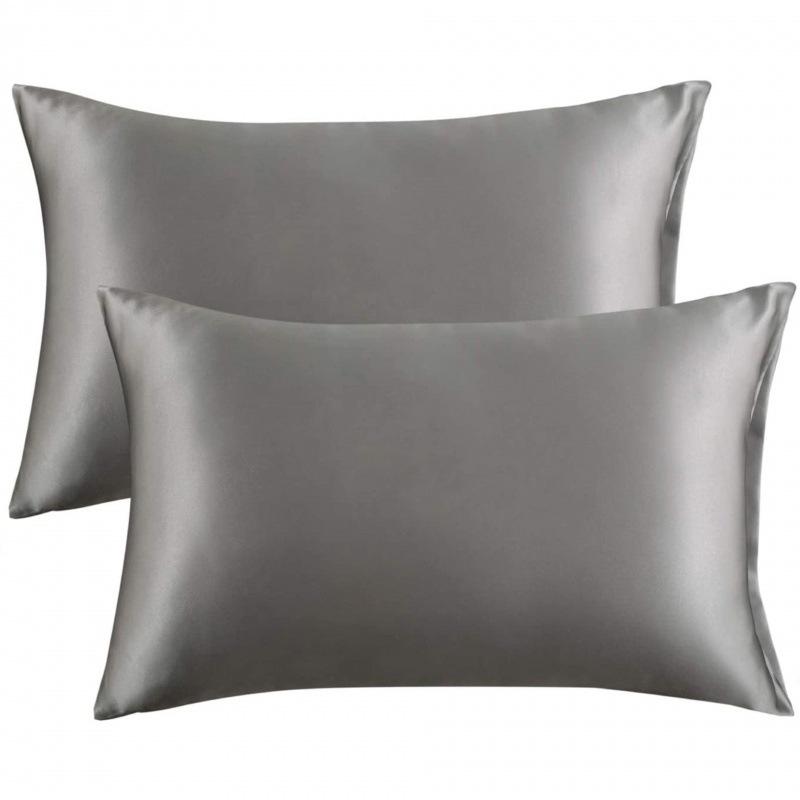 New Satin Cloth Pillow Case Pillow Home Instant Cushion Bedroom Sleeping Pillow Case