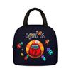 Lunch Bag Among Us Werewolf Lunch Box Bag Portable Thermal Insulation Bag Oxford Cloth Thermal Insulation Bag