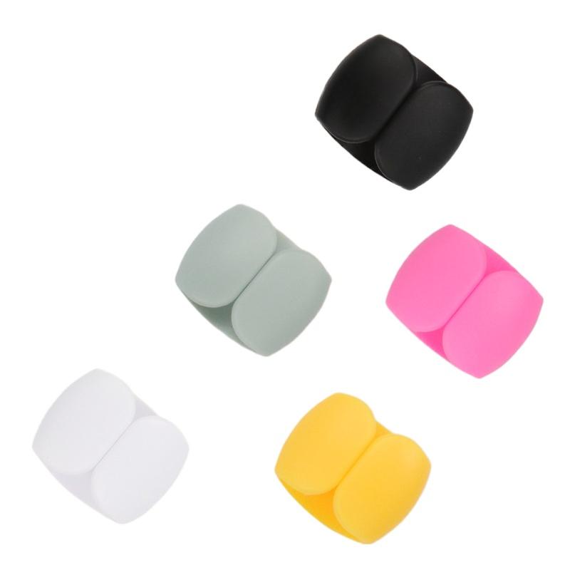 10PCS Cable Winder Organizer Clips Mouse Wire Headphone Holder USB Charger Holder Desk Tidy Organizer Wire Cord Protector