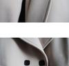 2025 Winter Petite Trendy Women's Slimming Black Short Wool Coat