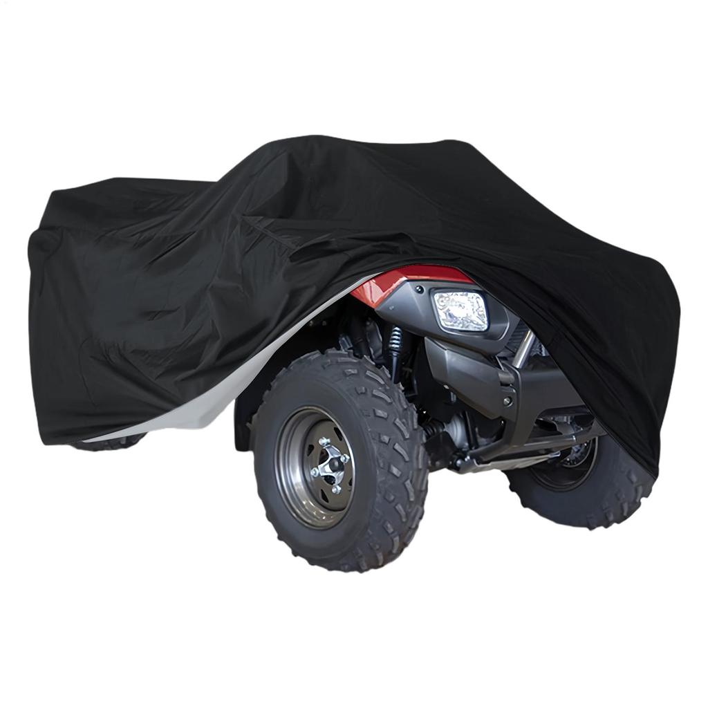 ATV Waterproof Windproof 4 Wheel Quad Bike Storage Cover 210D Oxford Cloth Dustproof Sunproof Protective Cover