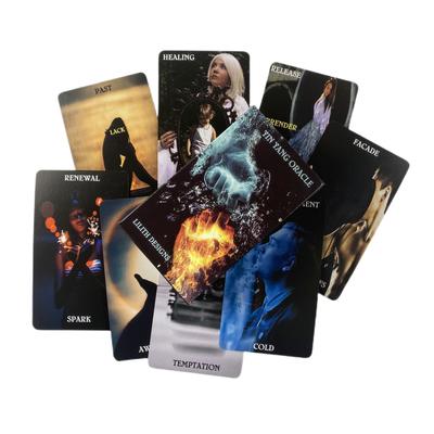 Yin Yang Oracle Cards Deck גרסאות אנגלית מהדורת טארוט לוח משחק למסיבה