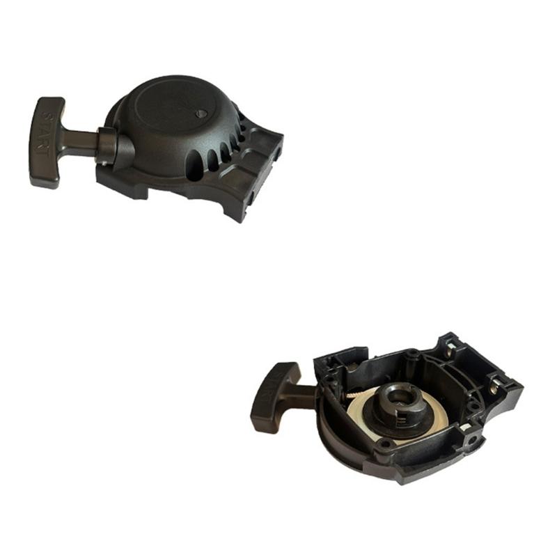 High Impacts ABS Nylon Recoil Starter Compatible for SRM266 String Trimmer Ergonomic Grip Quick Ignitions Systems