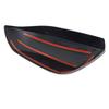 1 Pair Black ABS Car Front Left &amp; Right Side Door Rear View Mirror Cover Trim Cap Fit for Toyota Corolla