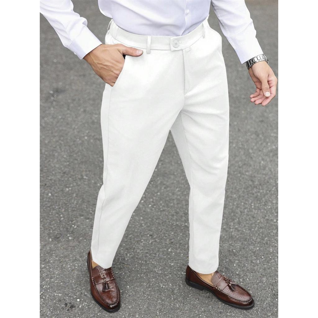 Men's Slim - Fit Dress Pants | Business - Casual Versatile & Stylish