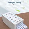 Multi-Port USB Fast Charger: Smart Desktop Charging Station for Multiple Devices