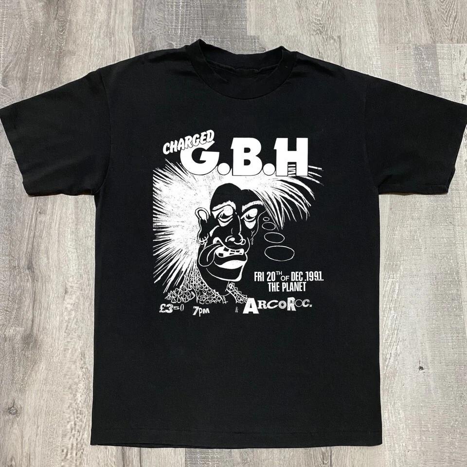 Charged GBH Band Album Short Sleeve Unisex T-shirt All Size S-2345XL UU454 3XL