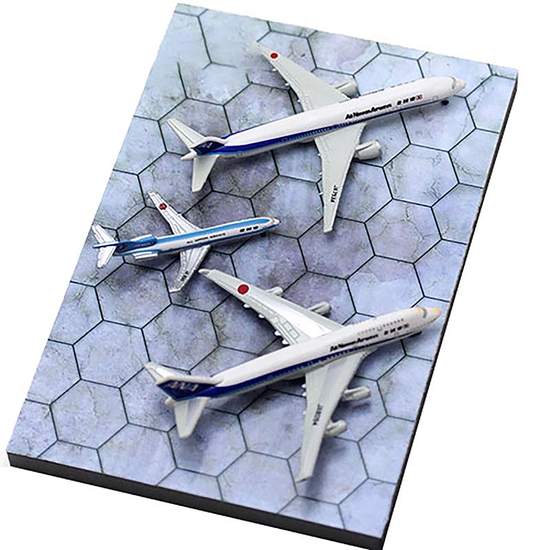 Static Airport Runway Platform Deck Model Military Sand Table Aircraft Scene Landscape Layout Diorama Kits 1Pcs