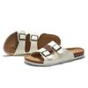 Korean Style Men's Cork Slippers: Trendy Summer Beach Flip-Flops & Casual Sandals