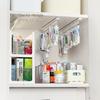 1PC Plastic Hanging Ointment Storage Rack Space Saving Large Capacity Lotions Storage Clip With Slide Rail Headband Holder