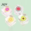 Stress Relief Squeeze Toy Crystal Ice Jelly TPR Soft Fruit Reliever Durable Mud Texture Fidget Sensory for Party Game Relaxation Tool Ball