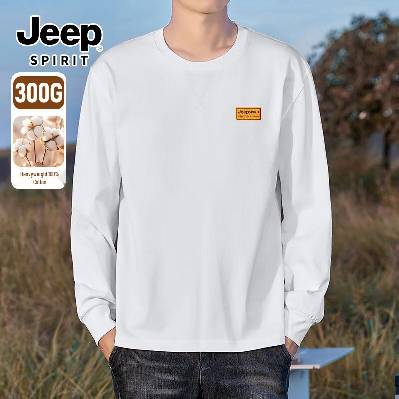 JEEP SPIRIT Men s Casual Long-Sleeve Pullover Sweatshirt 2XL