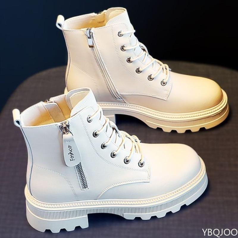 Fashion Plush Short Boots For Autumn Winter Versatile Comfortable Soft Sole Large Size Simple Comfortable Warm Women'S Shoes