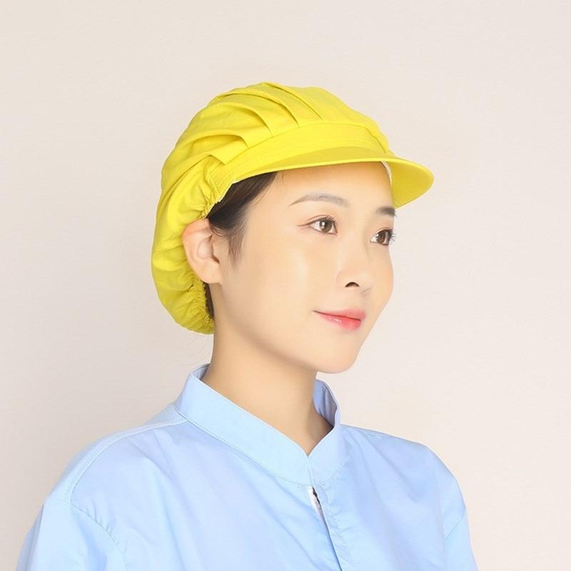 Restaurant Hotel Kitchen Bakery Cooking Cap Unisex Catering Work Hat Dust Proof