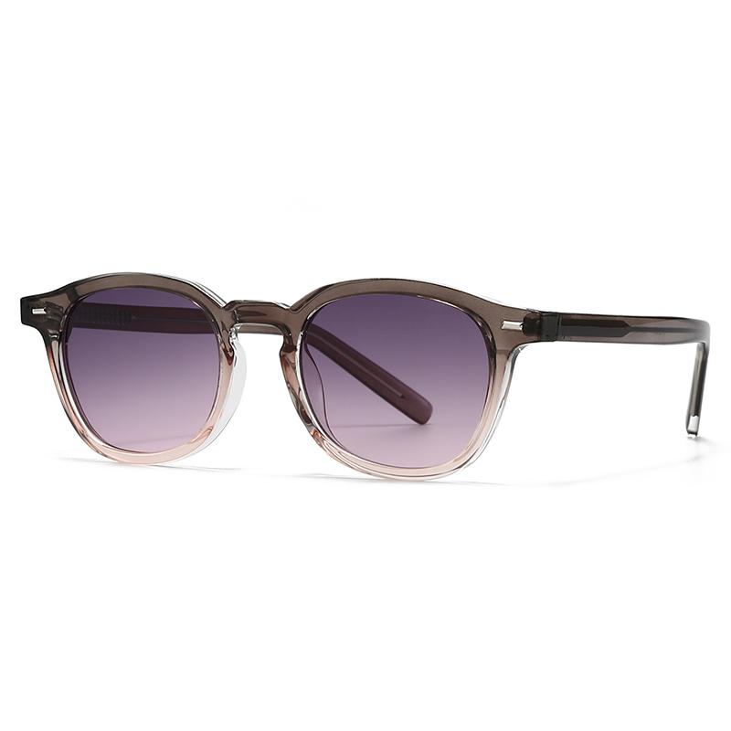 European and American Cross-Border Trendyy Street Photography Retro Literary Acrylic Insert Sunglasses Modern Charm Ins 28011