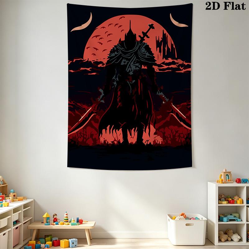Dark Souls Pattern Home Decor Tapestry, Wall Hanging, Decorative RV Wall Cloth.SGT0917217