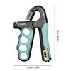 Hand Grip Strengthener Grip Strength Trainer Ergonomic Handle Ergonomic Hand Gripper 5-150KG Resistance Adjustable for Home Gym