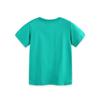 Glow-in-the-dark dinosaur print children's T-shirt New summer short-sleeved T-shirt for boys