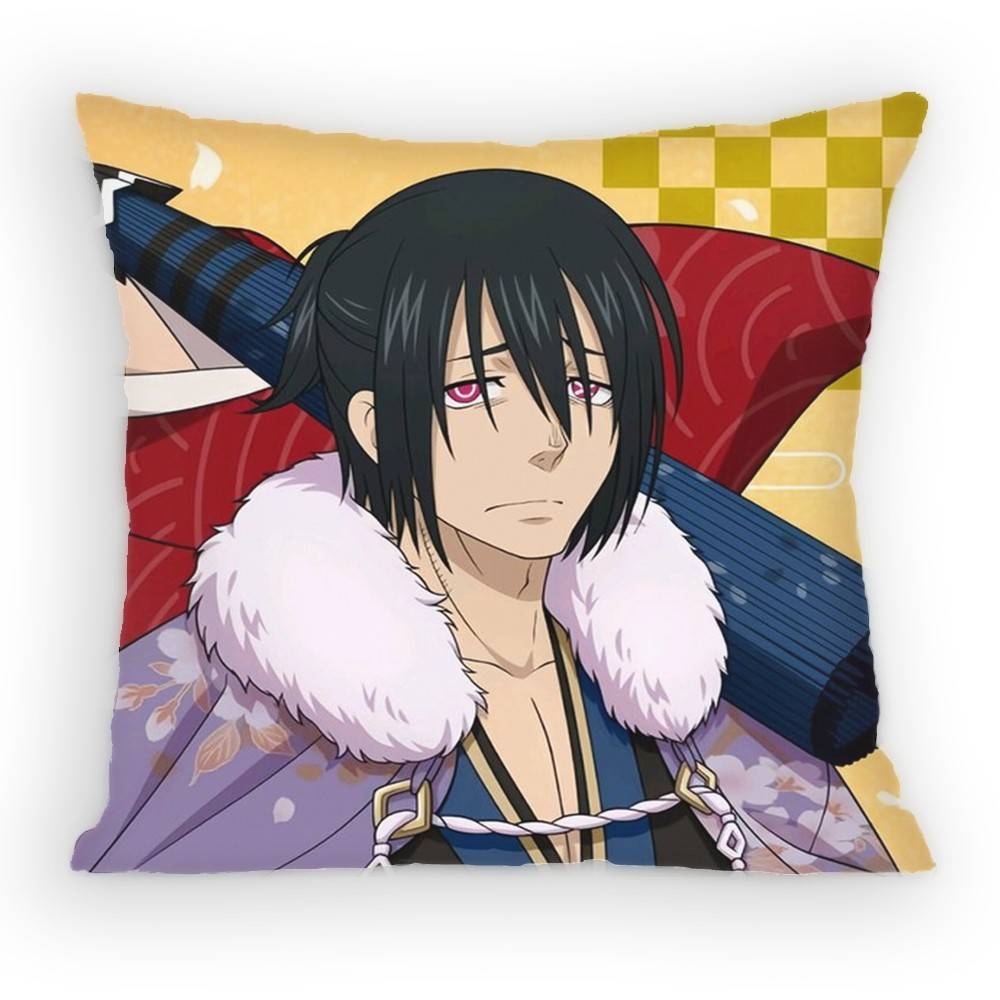 Fire Force Benimaru Shinmon Pillow Case Sofa Living Room for Bedroom car Headboard Backrest Cushion Square Cushion Nap Time