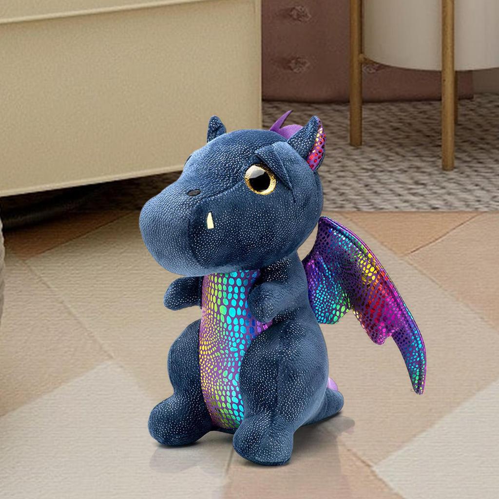 Stuffed Animal Dinosaur Kids Cuddly Plush Doll for Toy Valentine'S Day Blue