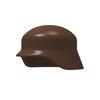 MOC 10 Piezas Militar Soldado Alemán Casco Bloques de Construcción Set Ladrillos Pieza Cabello Sombrero Accesorios Partícula Juguete Para Niños Niña Regalo