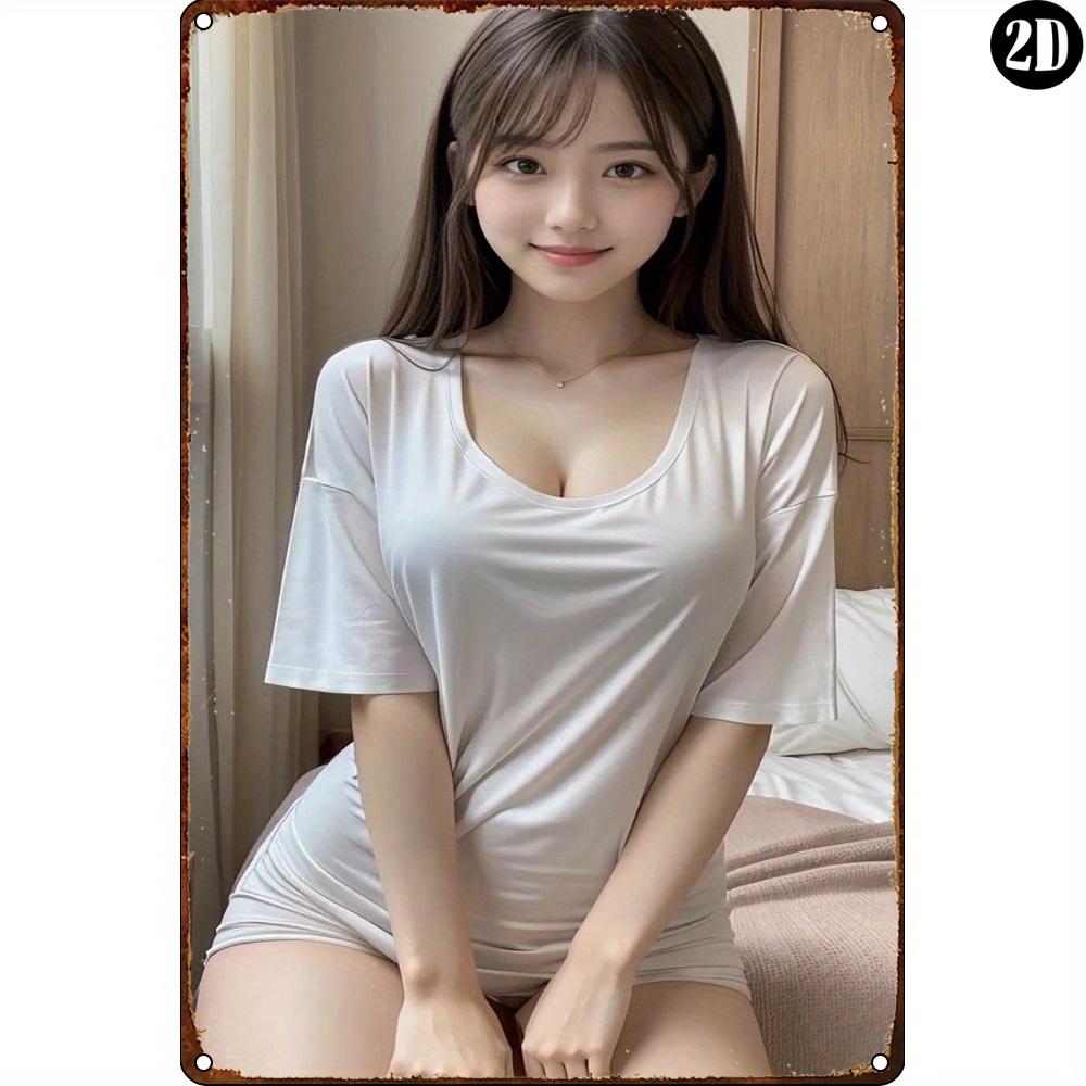 

Vintage Metal Tin Sign 8x12 Inch Garage Pub Wall Decor 20x30cm білий