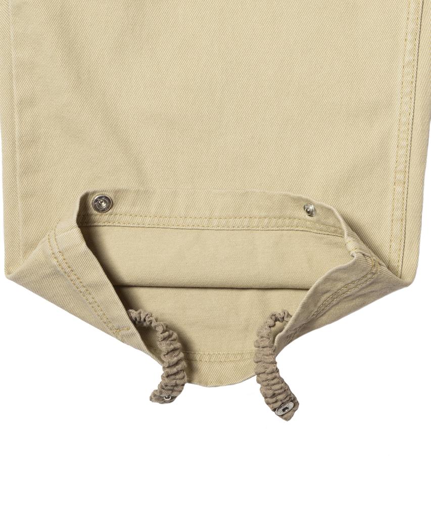 Lujeoseukeulleob Multi Cargo Pocket Wide Cotton Pants ( 3 Colors )