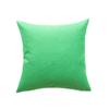 Double Sided Waterproof Printing Pillowcase Fresh Green Leaf Dot Home Sofa Pillowcase Japanese Cushion Cover