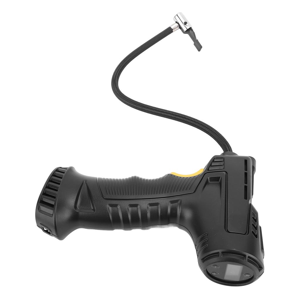 Cordless Air Compressor Tire Inflator with Digital Pressure Gauge 120W 7.4V Portable Handheld Tire